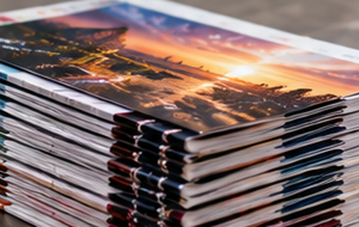 Yüksek kaliteli ofset baskılı katalog ve dergi üretimi